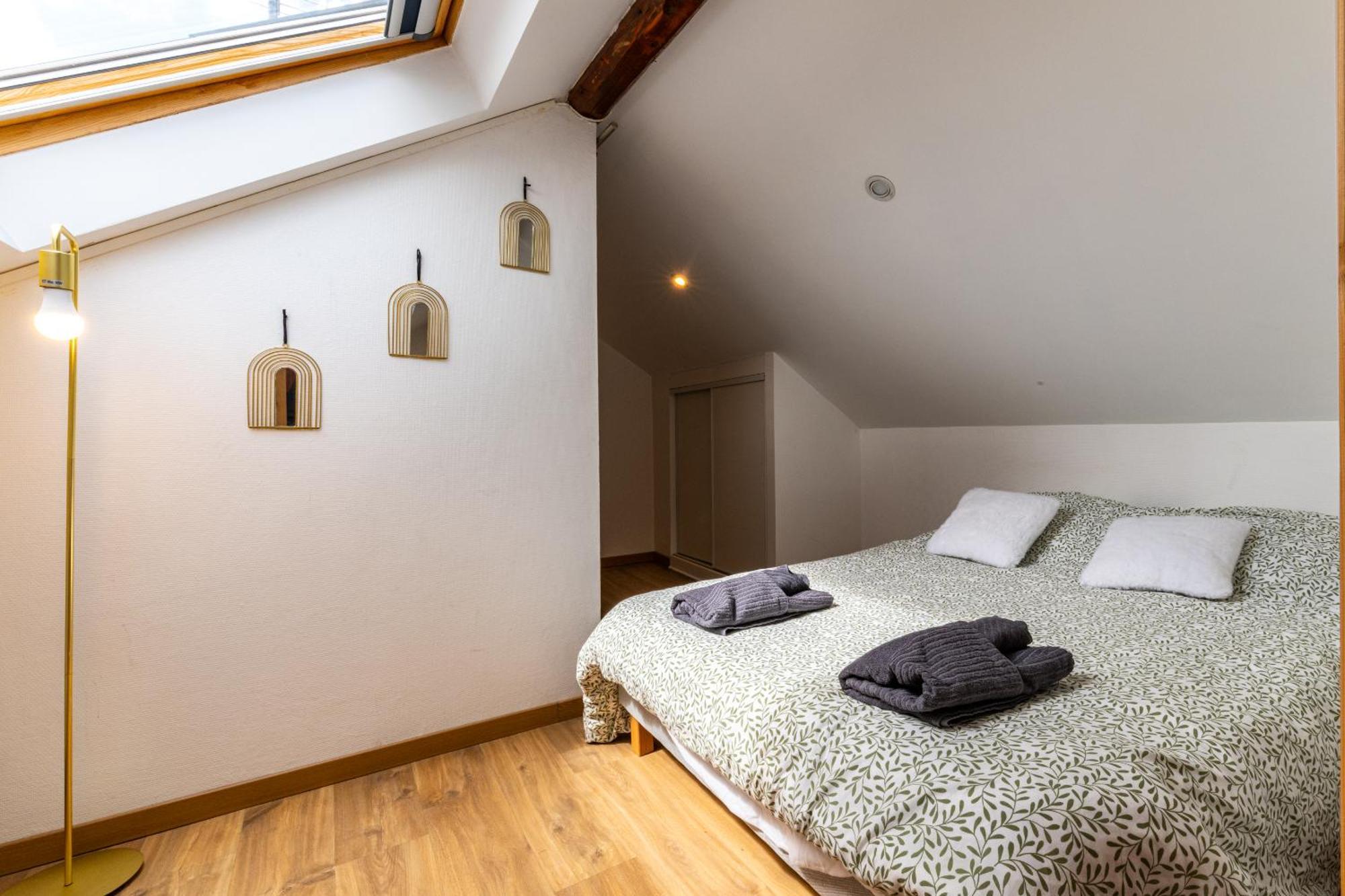 Le Lotus Duplex Appartement Dijon Kamer foto