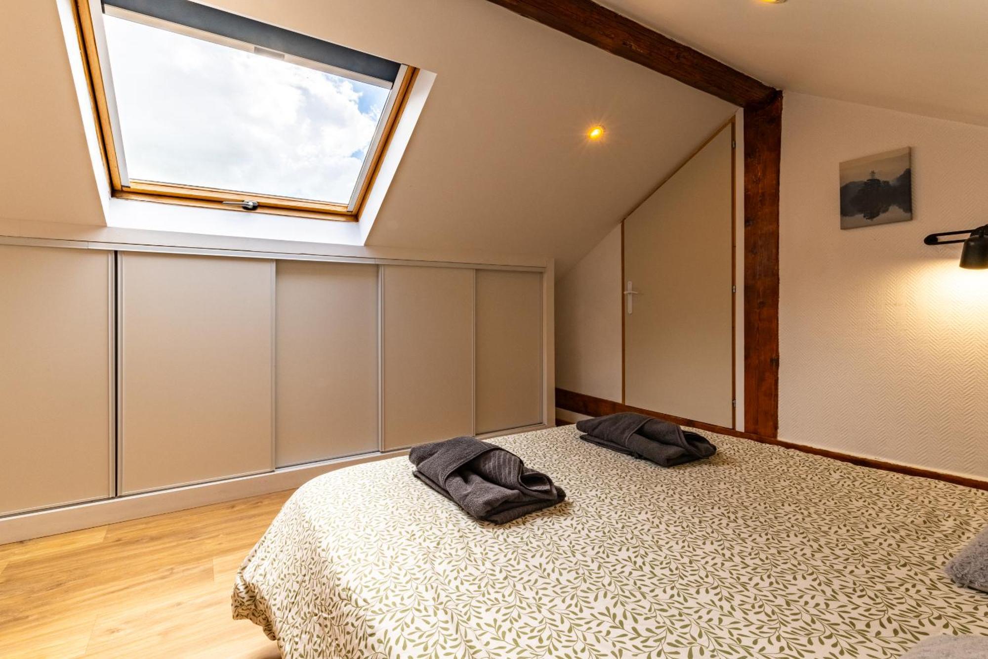 Le Lotus Duplex Appartement Dijon Kamer foto